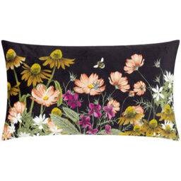 Wylder Braywick Floral Printed Velvet Cushion Cover
