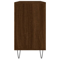 Berkfield Bathroom Cabinet Brown Oak 80X33X60 Cm Engineered Wood - thumbnail 7