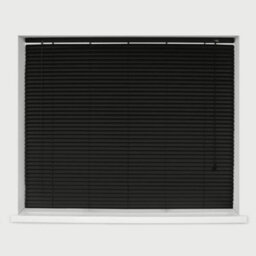 Caecus Blinds Aluminium Venetian Blinds Black 60Cm X 210Cm - thumbnail 2