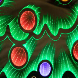 Samuel Alexander 4Ft (1.2M) Tall Light Up Christmas Tree Infinity Decoration With Multi-Coloured Leds - thumbnail 6