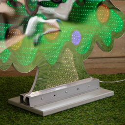 Samuel Alexander 4Ft (1.2M) Tall Light Up Christmas Tree Infinity Decoration With Multi-Coloured Leds - thumbnail 8