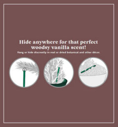 Premier Decorations LTD Scentsicles 6 Scented Christmas Tree Ornaments Hanging Sticks Into Vanilla Woods - thumbnail 6