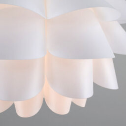 Valuelights Modern Intricate Design White Ceiling Light Shade (D)40Cm - thumbnail 3