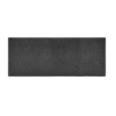 Nicoman Pvc Spaghetti Coil Hallway Kitchen Entrance Non-Slip Runner Rug 150Cm X 60Cm - Dark Grey - image 1