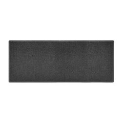 Nicoman Pvc Spaghetti Coil Hallway Kitchen Entrance Non-Slip Runner Rug 150Cm X 60Cm - Dark Grey - thumbnail 1