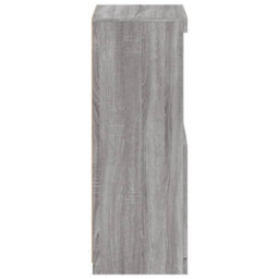 Berkfield Sideboard With Led Lights Grey Sonoma 41X37X100 Cm - thumbnail 8
