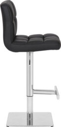Lamboro Deluxe Allegro Kitchen Bar Stool, Weighted Base, Gas Lift Mechanism, Breakfast Bar Stool, Black - thumbnail 6