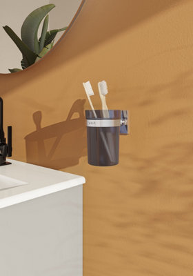 Vitra Root Chrome Toothbrush Holder - image 1