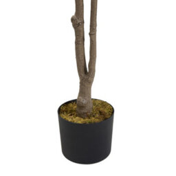 Thehotsale 165Cm Artificial White Cherry Blossom Tree In Pot For Indoor Decoration - thumbnail 8