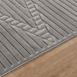 Livabliss Le Mans-Modern Grey 3D High & Low Pile Textured In- & Outdoor Rug 200 X 275 Cm Easy Care, Non Shedding - thumbnail 3