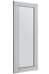 Mirroroutlet - Modern Cheval Triple-Bevel Free Standing Mirror 170 X 58Cm (5Ft7 X 1Ft11) - thumbnail 2