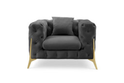 Home Detail Jaguar Armchair Chesterfield Design Velvet - thumbnail 3