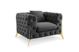 Home Detail Jaguar Armchair Chesterfield Design Velvet - thumbnail 2