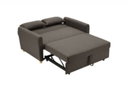 Bravich Dahlia Dark Brown 2 Seater Pull Out Sofa Bed Convertible Sleeper Sofa - thumbnail 7