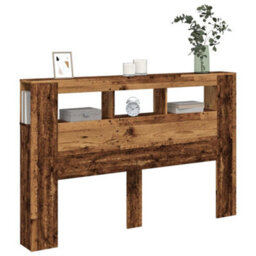 Walplus Led Headboard Old Wood 160X18.5X103.5 Cm Engineered Wood - thumbnail 5