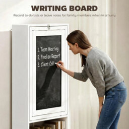 Convertible Desk With Blackboard Multi-Function Computer Office Workstation - thumbnail 3