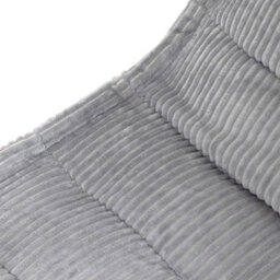 Icon Kids Dolce Jumbo Cord Lounger Bean Bag, Light Grey - thumbnail 5