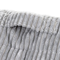 Icon Kids Dolce Jumbo Cord Lounger Bean Bag, Light Grey - thumbnail 7