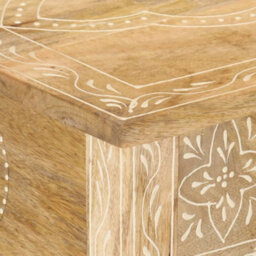 Berkfield Console Table 80X35X74 Cm Solid Mango Wood - thumbnail 6