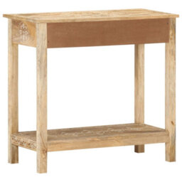 Berkfield Console Table 80X35X74 Cm Solid Mango Wood - thumbnail 4