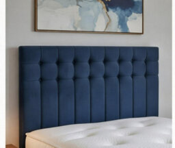 DS Living Casia Dark Blue Drawer Bed - Divan Bed Frame - thumbnail 4