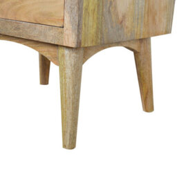 Artisan Furniture Nordic Style 2 Drawer Bedside Table - thumbnail 5