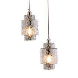 Pagazzi Lighting Pagazzi Evelle 5-Light Chrome Cascading Pendant - thumbnail 3