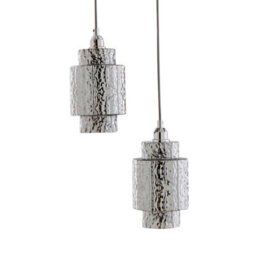 Pagazzi Lighting Pagazzi Evelle 5-Light Chrome Cascading Pendant - thumbnail 4
