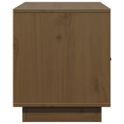 Berkfield Stylish Tv Cabinet Honey Brown 80X34X40 Cm Solid Wood Pine - thumbnail 6