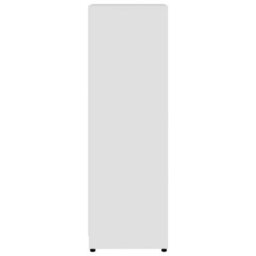 Berkfield Sturdy Bathroom Cabinet White 30X30X95 Cm Engineered Wood - thumbnail 8