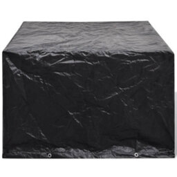 Vidaxl Garden Furniture Covers 2Pcs 4 Person Poly Rattan 113X113Cm Garden Furniture Covers - thumbnail 3