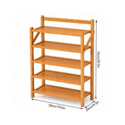 5-50 Multi-Layer Shoe Shelf Large Footwear Storage For Bedroom Hallway Indoor Use - thumbnail 2