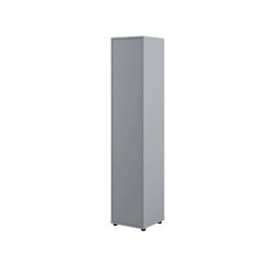 Arte Bed Concept Grey Matt Tall Storage Cabinet 45Cm - image 1