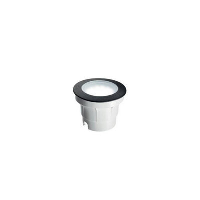 Ideal Lux Ceci Led 1 Light Large Outdoor Recessed Light Black Ip67 - image 1