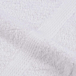 Berkfield Shower Towels 2 Pcs White 70X140 Cm 360 Gsm 100% Cotton - thumbnail 7