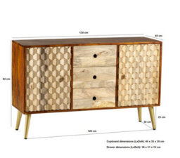 Worcester Edison Modern Stylish Large Sideboard - thumbnail 5