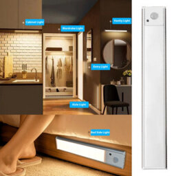 Usb Rechargeable Dimmable Cabinet Lamp, 20Cm, Motion-Activated With 54 Leds, 3-Piece Set - thumbnail 8