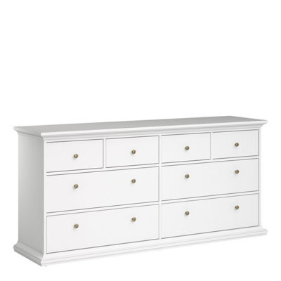 Furniture To Go Paris Chest Of 8 Drawers In White - image 1