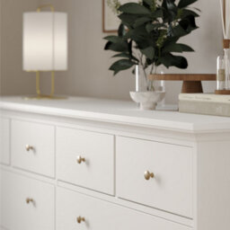Furniture To Go Paris Chest Of 8 Drawers In White - thumbnail 8