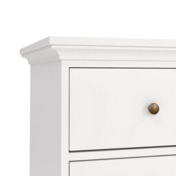 Furniture To Go Paris Chest Of 8 Drawers In White - thumbnail 9