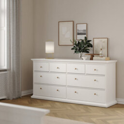 Furniture To Go Paris Chest Of 8 Drawers In White - thumbnail 7