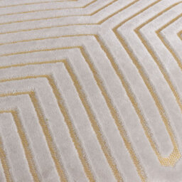 Paoletti Evoke Cut Velvet Feather Filled Cushion, Oyster, 45 X 45Cm - thumbnail 5