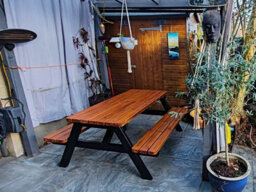 Mg Timber Products - Heavy Duty Wooden Picnic Table / Bench, 6Ft Pub Bench - thumbnail 7