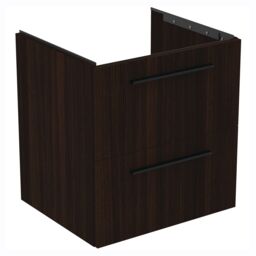 Ideal Standard I.life B Coffee Oak Effect Wall-Mounted Bathroom Vanity Unit (H) 630mm (W) 600mm - thumbnail 3