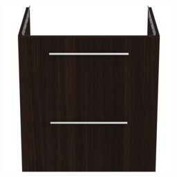 Ideal Standard I.life B Coffee Oak Effect Wall-Mounted Bathroom Vanity Unit (H) 630mm (W) 600mm - thumbnail 2