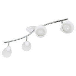 Urbn-Living Urbn Living Dakar Led 4 Way Ceiling Spotlight Bar E14 40W Warm White Light Bulbs Includ - thumbnail 3