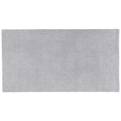 Beliani Shaggygy Rug Demre Light Grey 80 X 150 Cm - image 1