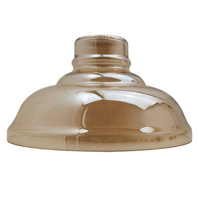 Glass Lamp Shade Pendant Light Ceiling Light Shade For Pendant Lighting, Decorative Hanging Lamp Shades 28Cm(D) - image 1