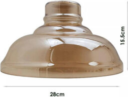 Glass Lamp Shade Pendant Light  Ceiling Light Shade For Pendant Lighting, Decorative Hanging Lamp Shades  28Cm(D) - thumbnail 2