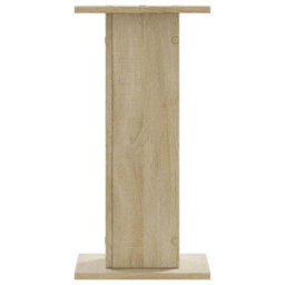 Walplus Plant Stands 2 Pcs Sonoma Oak 30X30X60 Cm Engineered Wood - thumbnail 6